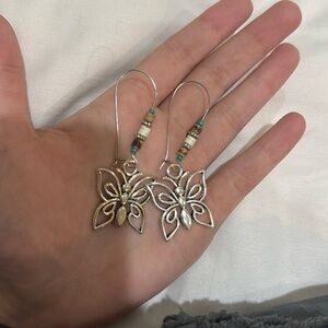 western earrings